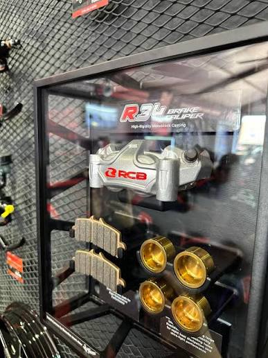 RCB R34 Radial Brake Caliper 108MM LH Silver | Official RCB Distributor in Lebanon - Bike Security