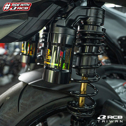RCB Flow-S 395MM Absorber ADV160 Black Gold | Official RCB Distributor in Lebanon - Bike Security