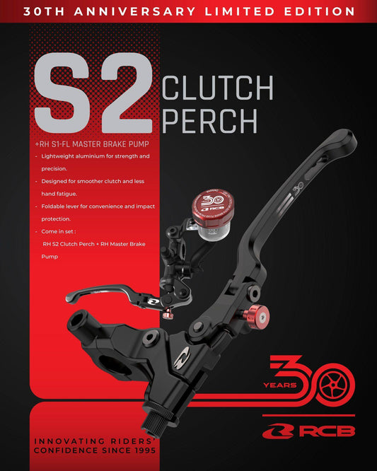 RCB FORGED MASTER PUMP S1-FL 14MM - 30TH Limited Edition (CLUTCH/BRAKE) | Bike Security Lebanon
