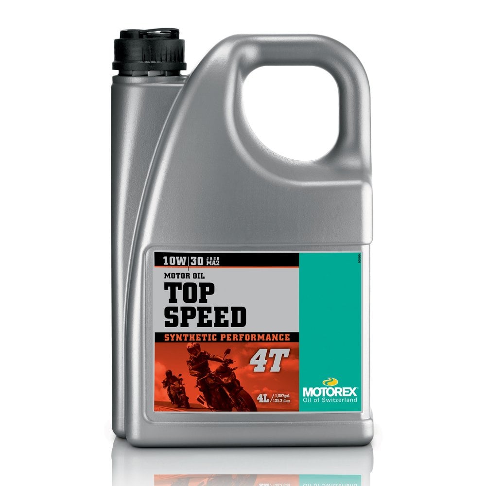 Motorex Top Speed 4T SAE 10W/30 4L MA2 | Bike Security Lebanon