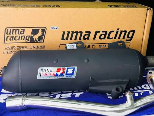 UMA BACK PRESSURE EXHAUST PIPE STL STEEL - NVX V2/V3 NMAX V2/V3 | Bike Security Lebanon