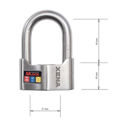 XENA U-Lock motorcycle scooter security Lebanon international shipping